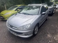 Used Peugeot 206 2006 Silver Estate