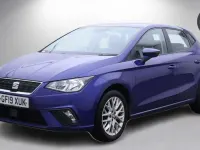 Used Seat Ibiza SE Technology 80 HP (58 kW) 2019 Blue Hatchback