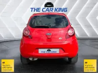Used Ford Ka Zetec 69 HP (50 kW) 2015 Red Hatchback