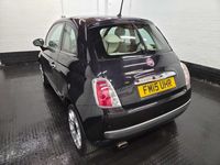 Used Fiat 500 Lounge 69 HP (50 kW) 2015 Black Hatchback