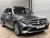 Used Mercedes GLC350 AMG line 255 HP (187 kW) 2017 Grey SUV