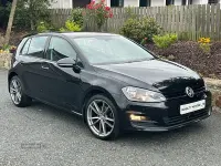 Used VW Golf VII Edition 110 HP (80 kW) 2016 Black Hatchback
