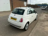 Usado Fiat 500 Lounge 69 HP (50 kW) 2008 Branco Citadino