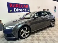 Used Audi A3 S-Line 150 HP (110 kW) 2018 Grey Sedan