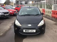 Used Ford Ka Zetec 69 HP (50 kW) 2010 Black Hatchback