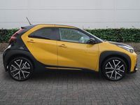 New Toyota Aygo X Sport 2025 Mustard bitone SUV