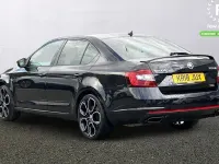 Used Skoda Octavia vRS 245 HP (180 kW) 2018 Black Hatchback