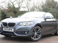 Used BMW 218 Sport Line 2019 Grey Cabriolet