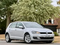 Used VW Golf VII SE 103 HP (75 kW) 2014 Silver Hatchback