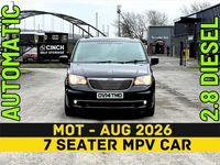 Used Chrysler Grand Voyager 2014 Black MPV