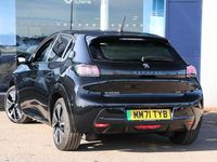 Used Peugeot e-208 Premium 100 kW (136 HP) 2022 Black Hatchback