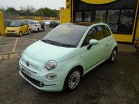 Used Fiat 500 Lounge 69 HP (50 kW) 2017 Green Hatchback