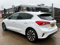 Used Ford Focus Zetec 100 HP (73 kW) 2019 White Hatchback