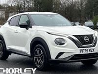 New Nissan Juke N-Connecta 114 HP (83 kW) 2025 White SUV