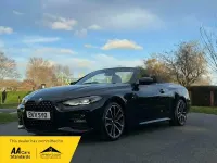 Used BMW 420 Cabriolet M Sport 184 HP (135 kW) 2022 Black Cabriolet