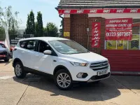 Used Ford Kuga Zetec 120 HP (88 kW) 2019 White SUV