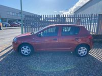 Used Dacia Sandero Ambiance 2015 Red Hatchback