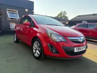 Used Vauxhall Corsa Excite 2014 Red Hatchback