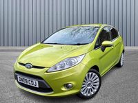 Used Ford Fiesta Titanium 2009 Green Hatchback