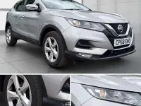 Used Nissan Qashqai Acenta Premium 116 HP (85 kW) 2018 Silver SUV