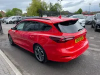 Used Ford Focus ST-Line X 125 HP (91 kW) 2025 Red Estate