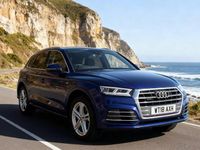 Used Audi Q5 S-Line 286 HP (210 kW) 2018 Blue SUV