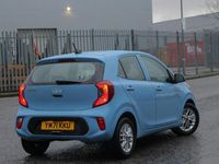 Used Kia Picanto 2022 Blue Hatchback