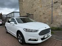 Used Ford Mondeo Titanium 150 HP (110 kW) 2016 White Hatchback