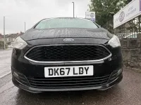 Used Ford C-MAX Zetec 120 HP (88 kW) 2017 Black MPV