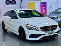 Used Mercedes CLA220 Shooting Brake AMG line 177 HP (130 kW) 2016 White Estate