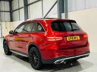 Used Mercedes GLC250 AMG line 204 HP (150 kW) 2018 Red SUV