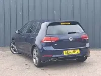 Used VW Golf VII R-line 150 HP (110 kW) 2019 Blue Hatchback