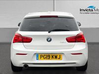 Used BMW 116 Sport Line 116 HP (85 kW) 2019 White Hatchback