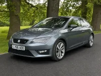 Used Seat Leon FR 125 HP (91 kW) 2016 Grey Hatchback
