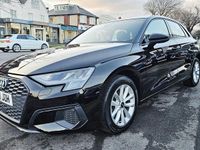 Used Audi A3 150 HP (110 kW) 2021 Black Hatchback