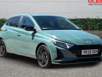 Used Hyundai i20 Blackline 90 HP (66 kW) 2026 Green Hatchback