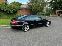 Used Mercedes CLK320 Avantgarde 220 HP (161 kW) 2006 Black Coupe