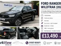 Used Ford Ranger Wildtrack 2020 Black Pickup