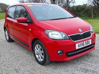 Used Skoda Citigo SE L 75 HP (55 kW) 2016 Red Hatchback