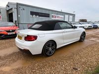 Used BMW 218 M Sport 150 HP (110 kW) 2019 White Cabriolet