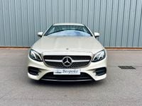 Begagnad Mercedes E220 AMG line 2018 Beige Sportkupé