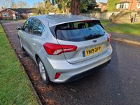 Used Ford Focus Zetec 120 HP (88 kW) 2019 Silver Hatchback