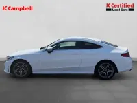 Used Mercedes C200 AMG line 195 HP (143 kW) 2021 White Coupe