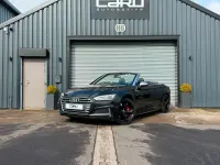 Used Audi A5 Cabriolet Design 354 HP (260 kW) 2018 Black Cabriolet