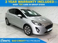 Begagnad Ford Fiesta Titanium 100 HK (73 kW) 2018 Silver Halvkombi