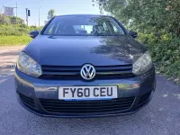 Used VW Golf VI S 2010 Blue Hatchback