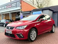 Used Seat Ibiza SE Technology 95 HP (69 kW) 2019 Red Hatchback