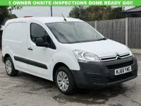 Begagnad Citroën Berlingo 100 HK (73 kW) 2018 Vit Minibuss