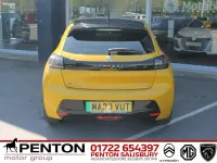 Used Peugeot e-208 GT 100 kW (136 HP) 2023 Yellow Hatchback