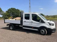 Used Ford Transit 130 HP (95 kW) 2023 White Cabriolet